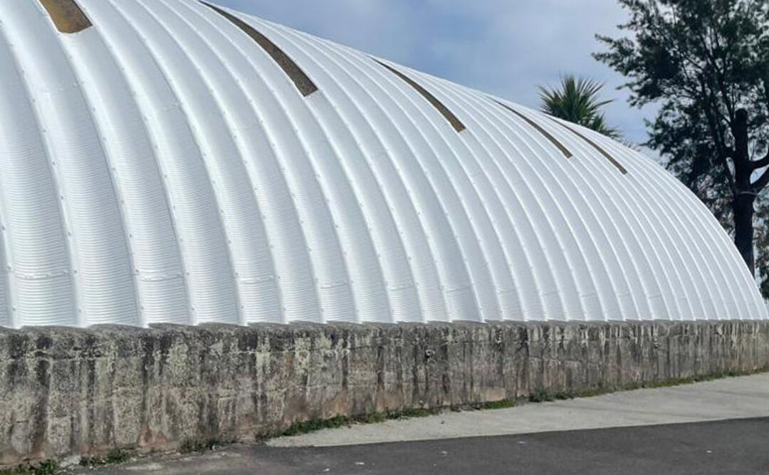 Traitement de toiture – Bâtiment public